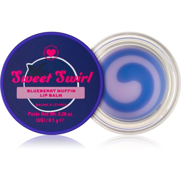 I Heart Revolution I Heart Revolution Sweet Swirl Lip Mask vlažilna maska za ustnice odtenek Blueberry Muffin 8.1 g