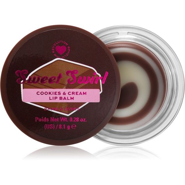 I Heart Revolution I Heart Revolution Sweet Swirl Lip Mask vlažilna maska za ustnice odtenek Cookies and Cream 8.1 g
