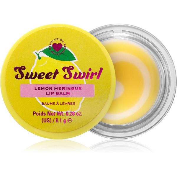 I Heart Revolution I Heart Revolution Sweet Swirl Lip Mask vlažilna maska za ustnice odtenek Lemon Meringue 8.1 g