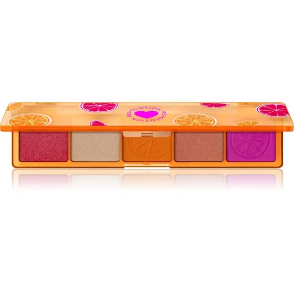 I Heart Revolution I Heart Revolution Zesty Zing Mini Match Palette paleta senčil za oči 5.5 g
