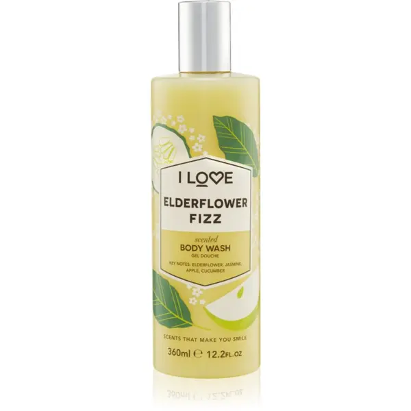 I Love I Love Elderflower Fizz gel za prhanje 350 ml