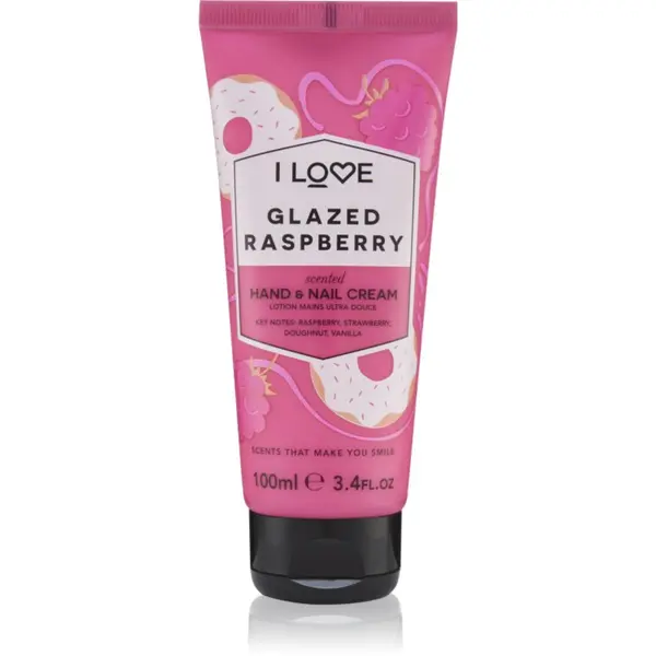 I Love I Love Glazed Raspberry krema za roke 100 ml