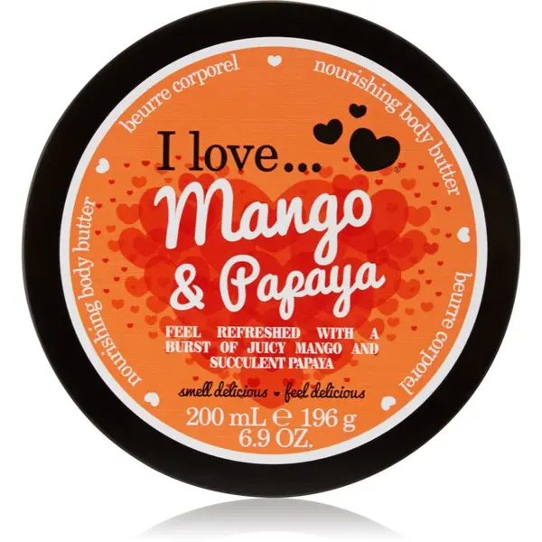 I Love I Love Mango & Papaya maslo za telo 200 ml