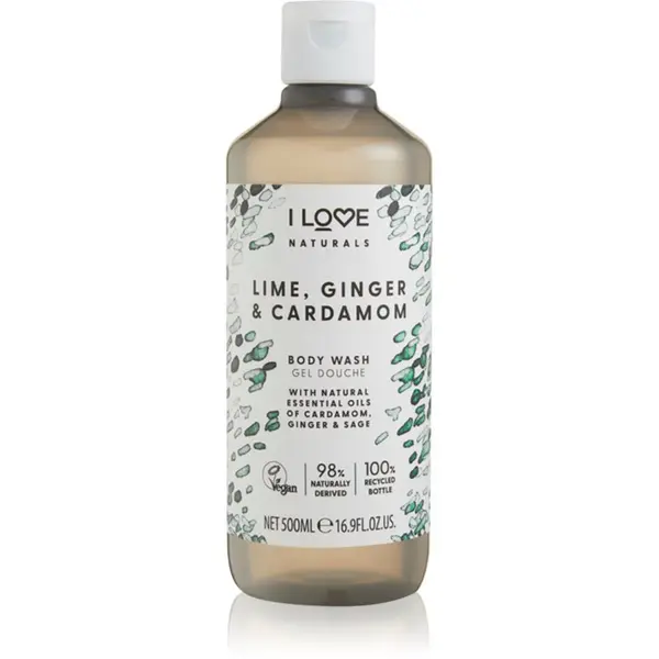 I Love I Love Naturals Lime, Ginger & Cardamom gel za prhanje 500 ml