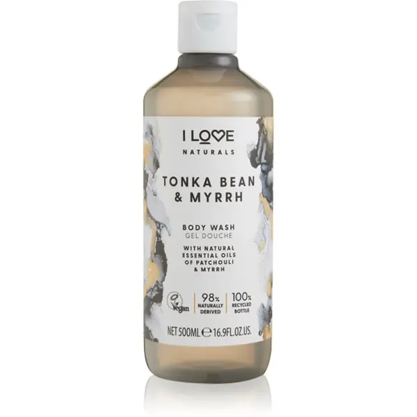 I Love I Love Naturals Tonka Bean & Myrrh gel za prhanje 500 ml