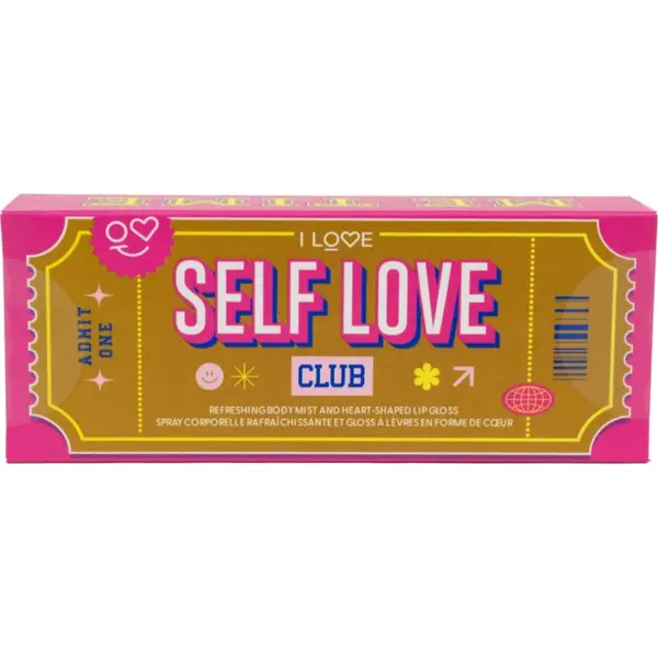 I Love I Love Self Love Club darilni set