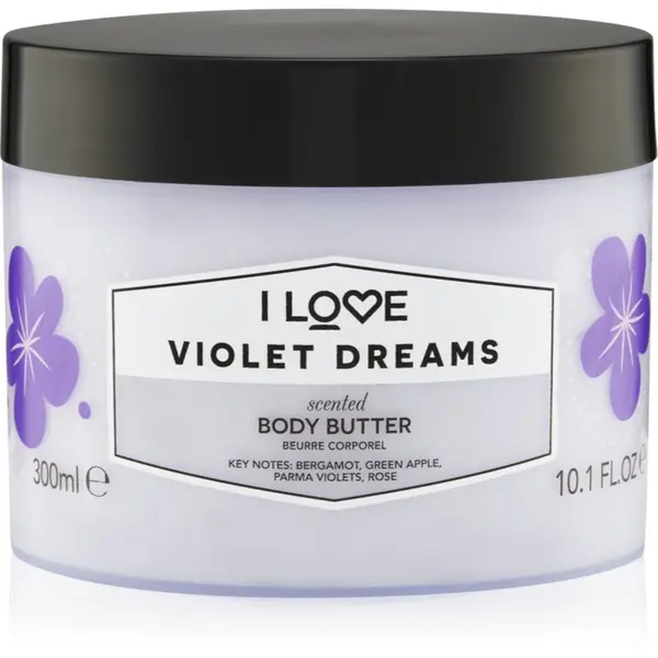 I Love I Love Violet Dreams maslo za telo 330 ml