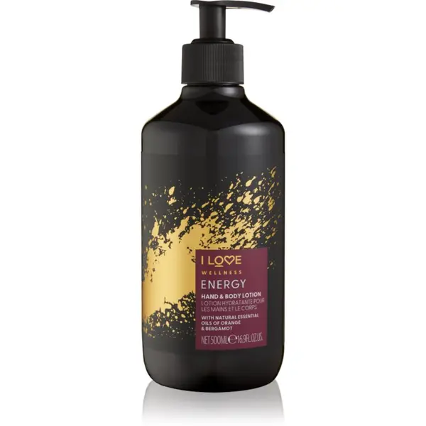 I Love I Love Wellness Energy vlažilni losjon za roke in telo 500 ml
