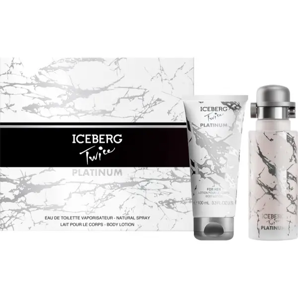 Iceberg Iceberg Twice Platinum darilni set za ženske 1 kos