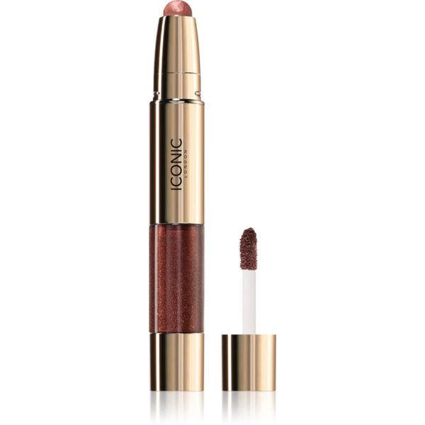 ICONIC London ICONIC London Glaze Crayon bleščeča senčila za oči odtenek Desert Rose 5.14 g