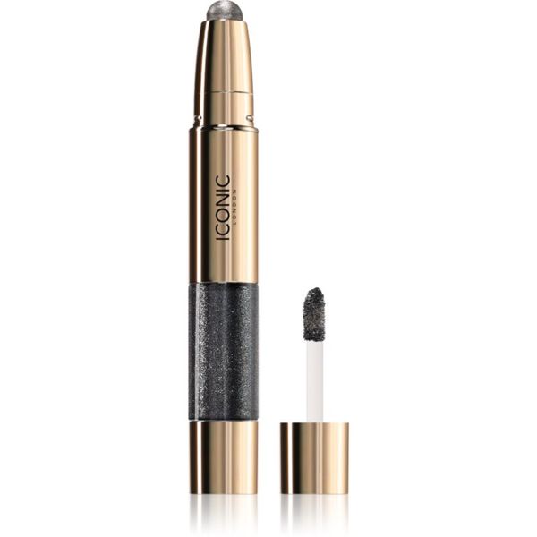 ICONIC London ICONIC London Glaze Crayon bleščeča senčila za oči odtenek Onyx 5.14 g