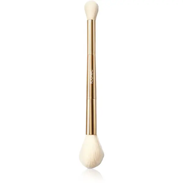 ICONIC London ICONIC London Highlight & Blush Brush obojestranski čopič za rdečilo in obrobljanje 1 kos