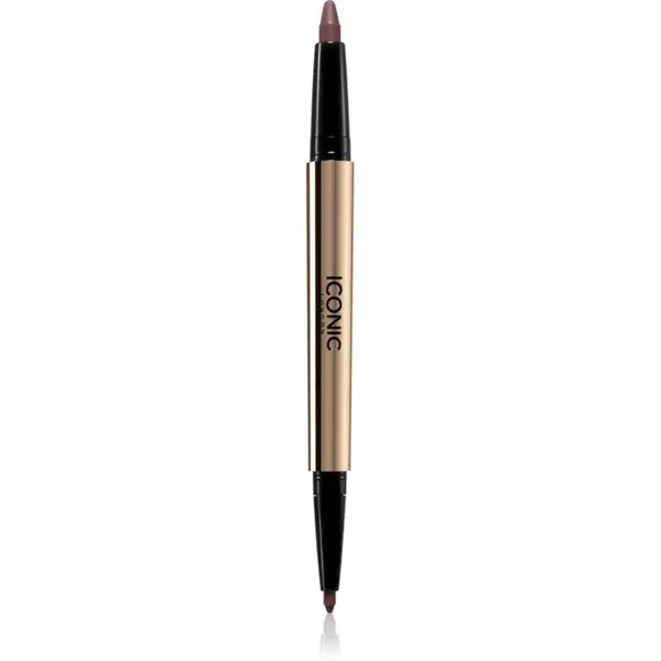 ICONIC London ICONIC London Smokey Eye Duo Kajal obojestranski svinčnik za oči odtenek Spiced Plum 0.85 g