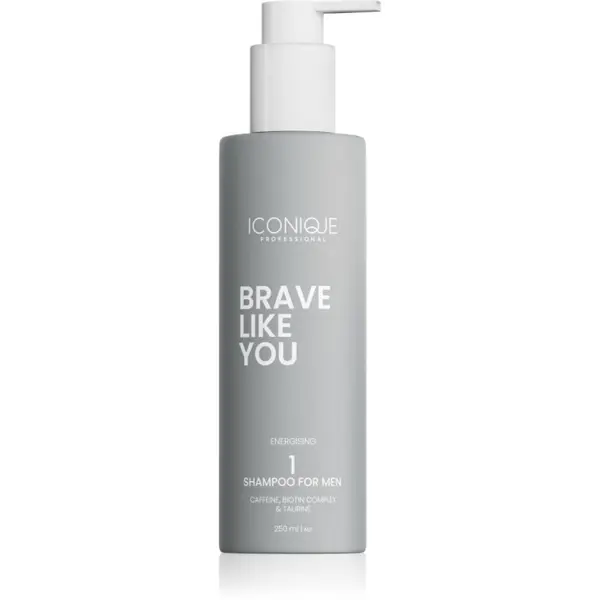 ICONIQUE Professional ICONIQUE Professional BRAVE LIKE YOU Energising Shampoo energijski šampon za moške 250 ml