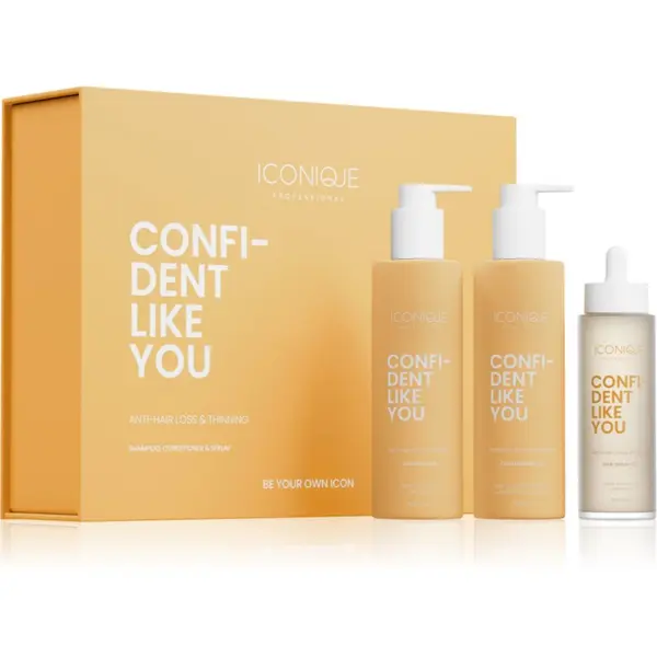 ICONIQUE Professional ICONIQUE Professional CONFIDENT LIKE YOU Anti-Hair Loss & Thinning Set set proti izpadanju las