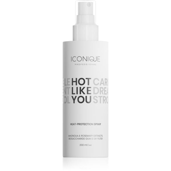 ICONIQUE Professional ICONIQUE Professional HOT LIKE YOU Heat-protection zaščitno pršilo za toplotno oblikovanje las 200 ml