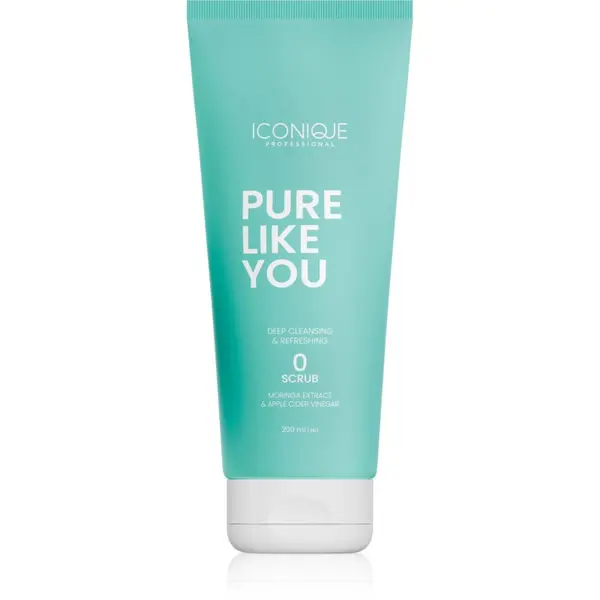 ICONIQUE Professional ICONIQUE Professional PURE LIKE YOU Deep Cleansing & Refreshing Scrub čistilni piling za mastno lasišče 200 ml
