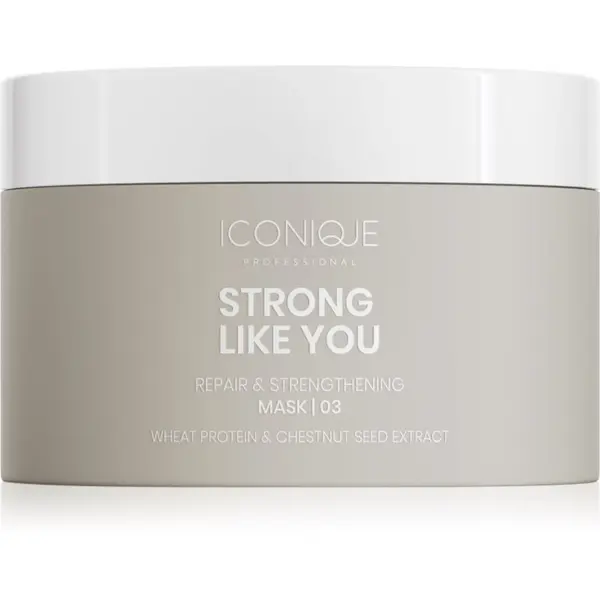 ICONIQUE Professional ICONIQUE Professional STRONG LIKE YOU Repair & Strengthening regeneracijska maska za poškodovane lase 200 ml