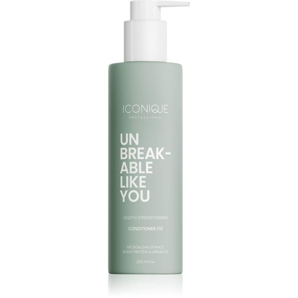 ICONIQUE Professional ICONIQUE Professional UNBREAKABLE LIKE YOU Length Strengthening balzam za krepitev dolžin las 250 ml