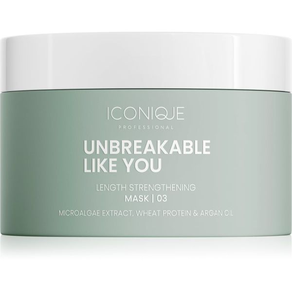ICONIQUE Professional ICONIQUE Professional UNBREAKABLE LIKE YOU Length Strengthening maska za krepitev dolžin las 200 ml