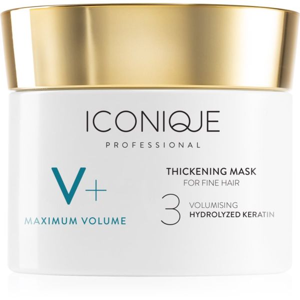 ICONIQUE Professional ICONIQUE Professional V+ Maximum volume Thickening mask intenzivna maska za volumen tankih las 100 ml