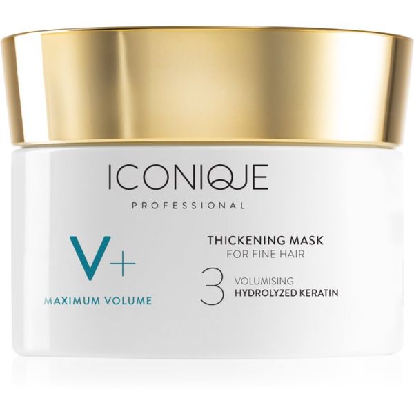 ICONIQUE Professional ICONIQUE Professional V+ Maximum volume Thickening mask intenzivna maska za volumen tankih las 200 ml