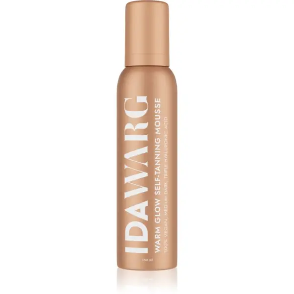 IDA WARG Beauty IDA WARG Beauty Self-Tanning Mousse Warm Glow samoporjavitvena pena 150 ml