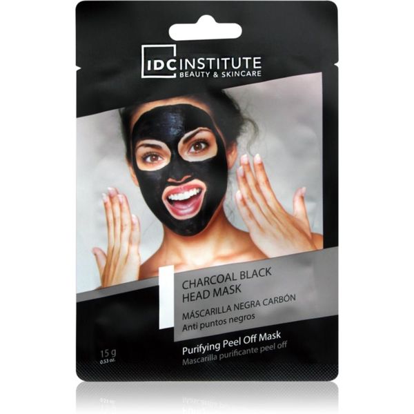 IDC INSTITUTE IDC Institute Charcoal Blackhead Mask luščilna maska proti črnim pikicam z aktivnim ogljem 15 g