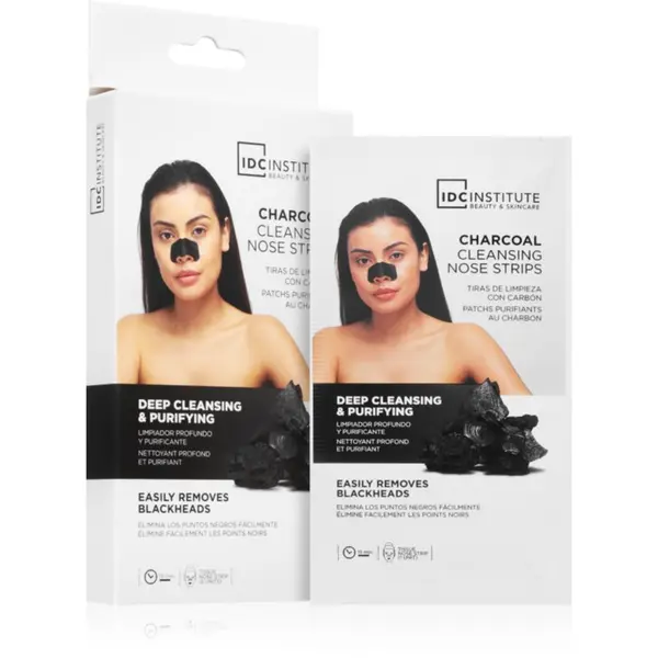 IDC INSTITUTE IDC Institute Charcoal maska za nos 5 kos
