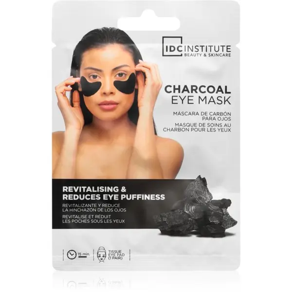 IDC INSTITUTE IDC Institute Charcoal regeneracijske hidrogel blazinice za predel pod očmi 8 g
