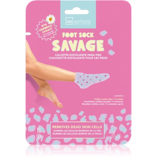 IDC INSTITUTE IDC Institute Foot Sock Savage eksfoliacijska maska za noge 1 kos