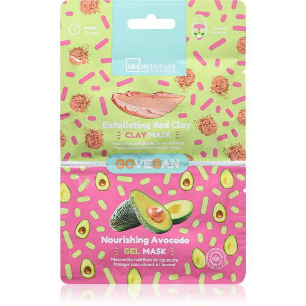 IDC INSTITUTE IDC Institute Go Vegan maska za obraz 2x6 g