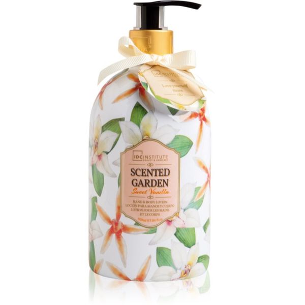 IDC INSTITUTE IDC INSTITUTE Scented Garden Vanilla vlažilni losjon za telo 500 ml