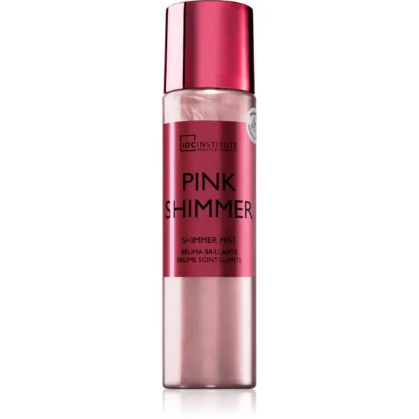 IDC INSTITUTE IDC Institute Shimmer Pink meglica za telo z bleščicami 150 ml