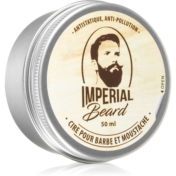 Imperial Beard Imperial Beard Hydrating vosek za brado z vlažilnim učinkom 50 ml