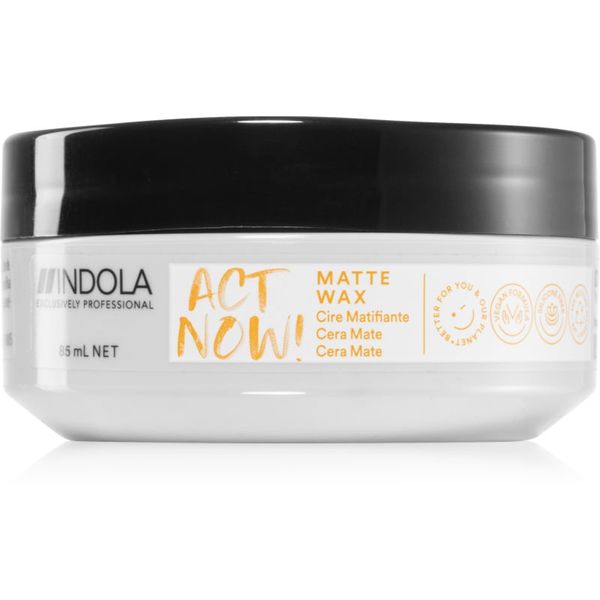 Indola Indola Act Now! Matte Wax matirajoči vosek za lase 85 ml