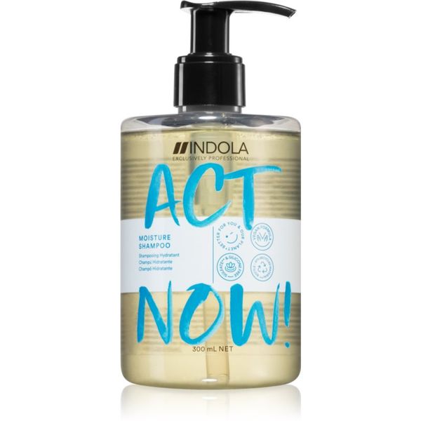 Indola Indola Act Now! Moisture vlažilni šampon za lase 300 ml