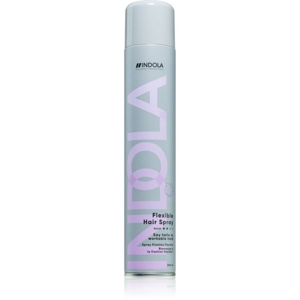Indola Indola Flexible Hair Spray lak za lase za naravno fiksacijo 500 ml