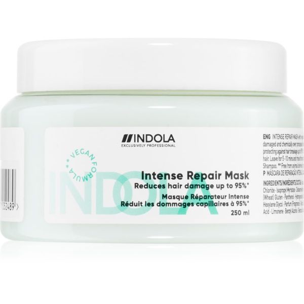 Indola Indola Repair Intense Repair Mask maska za okrepitev las za ekstremno poškodovane lase 250 ml
