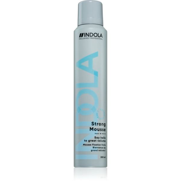 Indola Indola Strong Mousse oblikovalna pena z ekstra močnim utrjevanjem 200 ml