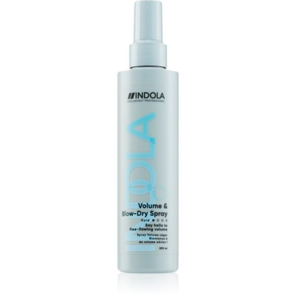 Indola Indola Volume & Blow-Dry Spray pršilo za volumen za sušenje las in končno oblikovanje las 200 ml