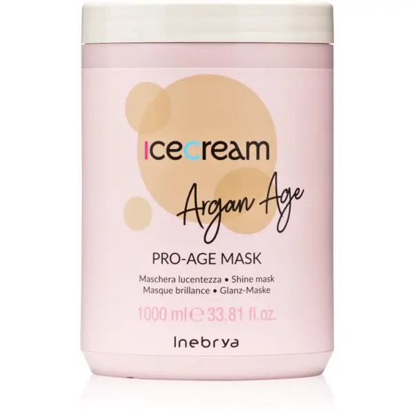 Inebrya Inebrya Argan-Age Pro-Age Mask obnovitvena maska za lase in lasišče 1000 ml
