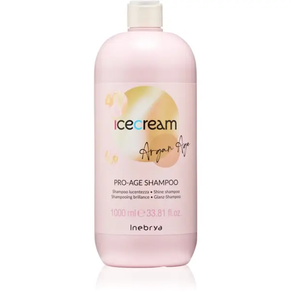 Inebrya Inebrya Argan-Age Pro-Age Shampoo arganov šampon za sijaj 1000 ml