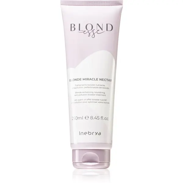 Inebrya Inebrya BLONDesse Blonde Miracle Nectar globinsko hranilna kura za blond lase 250 ml