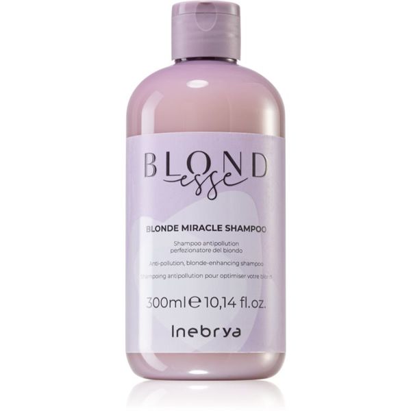 Inebrya Inebrya BLONDesse Blonde Miracle Shampoo čistilni razstrupljevalni šampon za blond lase 300 ml