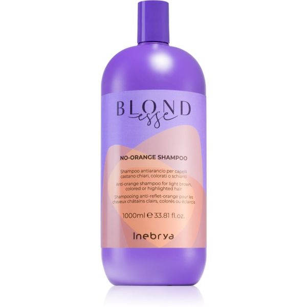 Inebrya Inebrya BLONDesse No-Orange Shampoo hranilni šampon za nevtralizacijo medeninastih podtonov 1000 ml