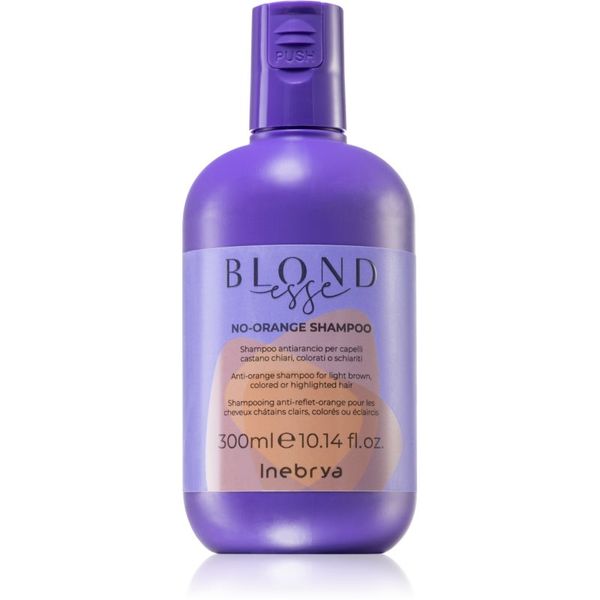 Inebrya Inebrya BLONDesse No-Orange Shampoo hranilni šampon za nevtralizacijo medeninastih podtonov 300 ml