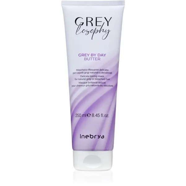 Inebrya Inebrya Greylosophy Grey By Day Butter maska za lase za sive lase 250 ml