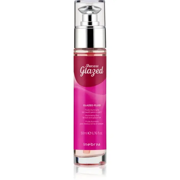 Inebrya Inebrya Shecare Glazed Fluid serum za osvetljevanje za sijaj in mehkobo las 50 ml