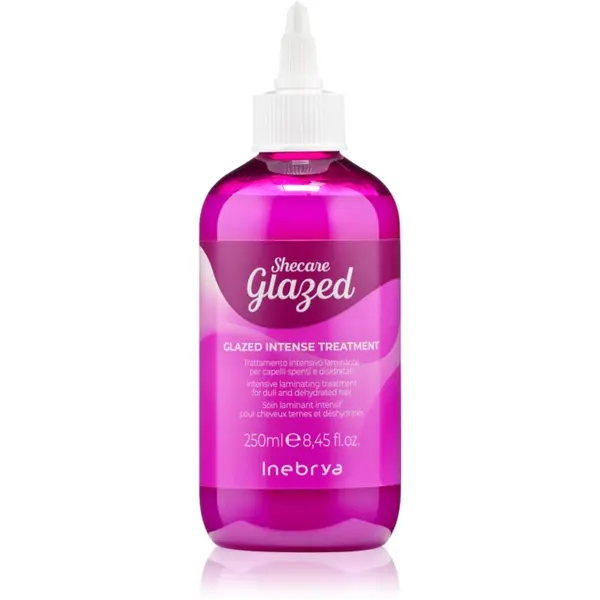 Inebrya Inebrya Shecare Glazed Intense Treatment vlažilna nega za sijaj in mehkobo las 250 ml